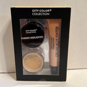 Two PC Powder and Cream Highlighter.